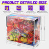 Premium Acrylic Display Case Pokemon Elite Trainer Box Booster Box Magnetic Lid