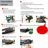 Rapid Bow Shooter Launcher +6 Arrow +Laser Sight Archery Launcher Orbital Tool