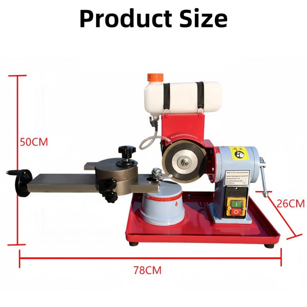 Electric Saw Blade Sharpening Machine 370W Alloy Saw Tooth Polishing Grinder