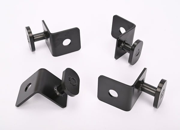 4 Pack Twist Lock Anchors Shipping Container Tie Down Accessories Rust-resistant
