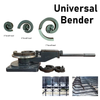 Industrial Metal Bender Metal Bender Rebar Bender for Flat Round Square Steel AU