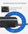 Electric Die Grinder 750W 6 Speed Adjustment Straight Grinder Polishing Tool AU