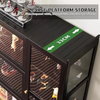 Nisorpa 3-5 Door Display Storage Cabinet for Lego Toy Cupboard Display cases AU