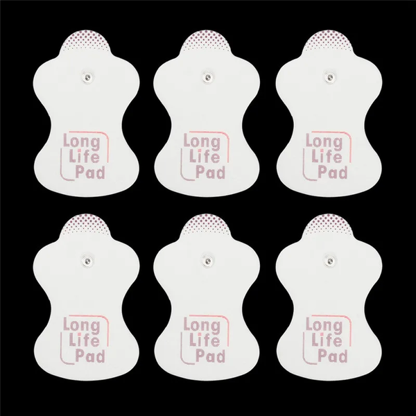 4pcs Self-Adhesive Tens Pads Long Life Electrode Replacement For Omron Elepuls