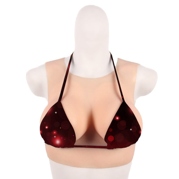 Silicone Breast Forms Back Hollow Simulation Fake Boobs Crossdresser Drag Queen