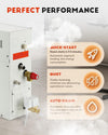 220V 6KW Auto Draining Steam Generator Shower Sauna Spa Steam Bath Generator AU