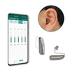 Bluetooth Hearing Aids Invisible Noise Cancelling RIC Digital Sound AmplifierBTE