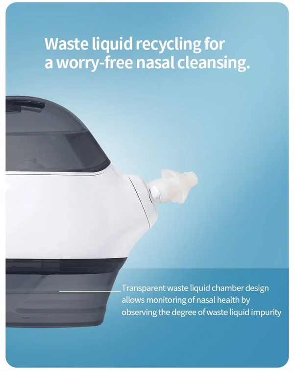 230ML Nose Cleaner Electric Nose Washer Rhinitis Treatment Home Nasal Care AU