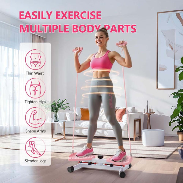 Waist Twisting Machine Ab Twister Board for Home Workout & Core Training 300 LBS