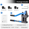Metal Stud Punch Tools Puncher Knockout Electrician Stud Punch Tool CC-100 w/Box