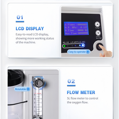 5L Oxygen-Concentrator Machine Nebulizer 40dB Ultra Quiet for Household 220V AU