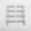 4Pack Shipping Container Bridge Fitting Clamp to Connect Shipping Containers