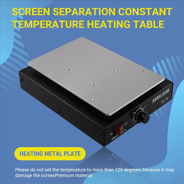LCD Screen Separator Heating Platform Glass Removal Phone Repair Auto Heating