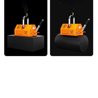 Permanent Magnet Crane Magnetic Lifter Heavy Duty Crane Hoist Lifting 100/600kg