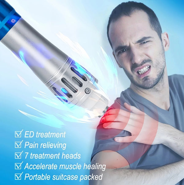 Shockwave Therapy Machinie Electromagnetic Shock Wave Body Massage Pain Relief
