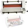 350mm Laminator Machine Cold Hot Roller for Paper Card Wood Veneer PVC Foil
