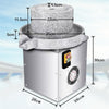 Electric Stone Mill with Wheels Grinding Wet/Dry Soybean Milk Wheat Flour AU