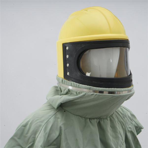 Sandblasting Helmet Sand Blasting Hood Cape for Sandblasting Welding Cutting
