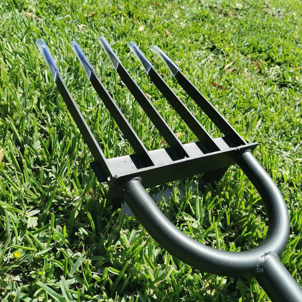 Gardening Pitch Fork Digging Fork with Manganese Steel Garden Agricultural Tool