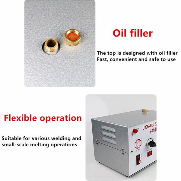 Soldering Melting Machine Welding Torch Jewelry Repairing Processing Melting Kit