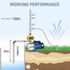 Water Pump High Pressure Automatic Pressure Control Booster Pump Stainless Steel