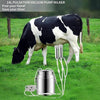 14L Electric Cattle Cow Milker Pulse Vacuum Pump Farm Milking Machine