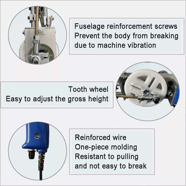 2 in 1 Cut & Loop Pile Carpet Gun& Carpet Trimmer Clippers with Tufting Frame