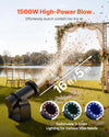 1500W Party Confetti Cannon Launcher LED Confetti Machine Stage Effect Show AU