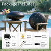 Rain Drum Steel Tongue Drum 12inch 15 Notes Musical Instruments Handpan Drum