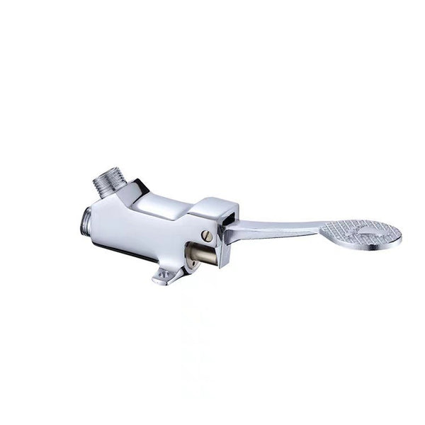 Foot Pedal Tap Control Switch Floor Sink Faucet Valve Full Sets Hands Foot Valve