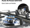 23.62″x20″ Built in Gas Cooktop 4 Burners Stove With NG/LPG Conversion Kit