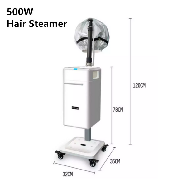 500W Hair Steamer Professional Hair Care for Salon SPA Temperature Adjustable