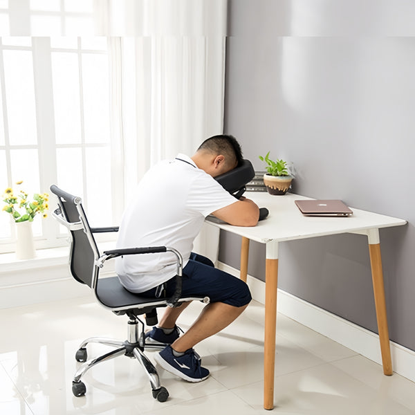 Massage Table Headrest Pillow Face Down Cradle Cushion Sleep Rest Kit Adjustable