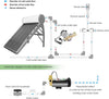 150W Automatic Boost Pump Tap Shower Stainless Steel Pressure Water Booster