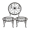 5 Pack Plant Stand Heavy Duty Outdoor Indoor Flower Pots Holder Metal 5 Sizes AU