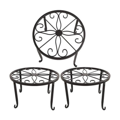 5 Pack Plant Stand Heavy Duty Outdoor Indoor Flower Pots Holder Metal 5 Sizes AU
