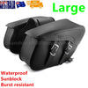 2pcs Motorcycle Saddlebags For Harley Davidson Kawasaki Suzuki Ducati Cruiser