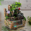 Calming Fountain Water Feature Ornament Fish Tank Outdoor Indoor Home Decor Gift