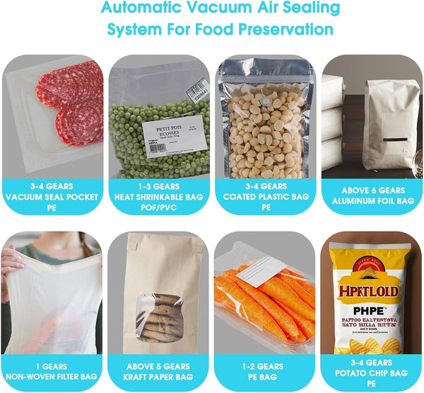 200/300/400mm Impulse Heat Sealer Plastic Bag Sealing Machine Metal Bag Sealer