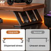 2-in-1 Computer Desktop Bookshelf & Organizer 3Tier Computer Desktop Bookshelf