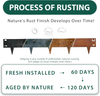 Steel Landscape Edging 5x Garden Border Lawn Edging for Tree Ring Yard & Pathway