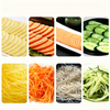 Potato Slicing Machine Electric Vegetable Cutter 2.5mm Shredder Machine 900RPM