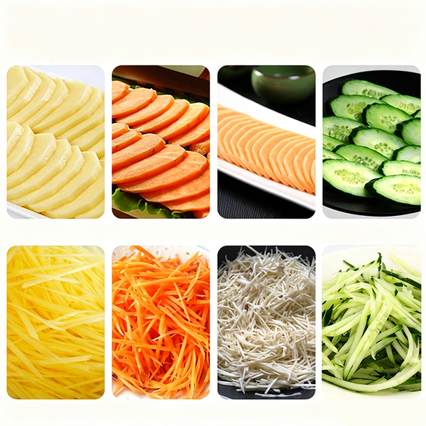 Potato Slicing Machine Electric Vegetable Cutter 2.5mm Shredder Machine 900RPM