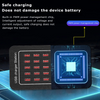 40 Port Multi USB Charger Station AC Adapter Wall Hub Multi Dock Charger Travel