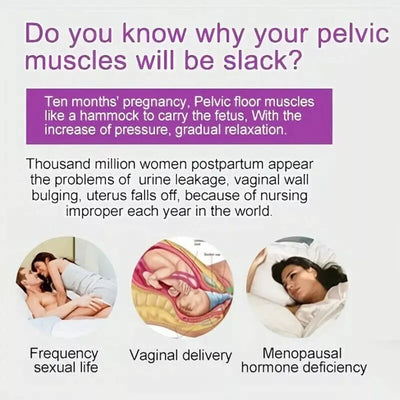 Electric Pelvic Floor Stimulator Toner Stimulator Electric Kegel Exerciser