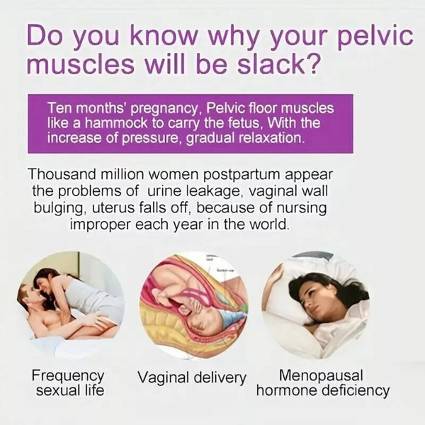 Electric Pelvic Floor Stimulator Toner Stimulator Electric Kegel Exerciser