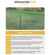 Sheep Fence Net Double Pointed Sheep Goat Netting Fence High 108cm x Long 50m