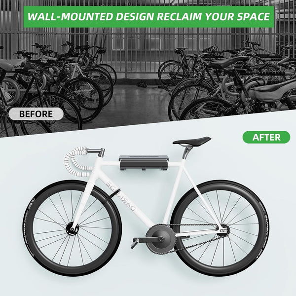 Bike Wall Mount Rack Indoor Bicycle Storage Garage Bike Holder Store Helmet Shoe