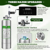 Aquarium Co2 Generator System New Upgraded Automatic Timing Motor Valve 2L AU