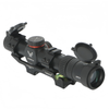 Rifle Scope 1.2-6x24 MOA Reticle Clear Green-Coated Lens Flip-Back Lens Covers